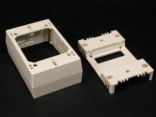 2348D - Wiremold - 2348D Extra Deep Device Box Fitting in Ivory