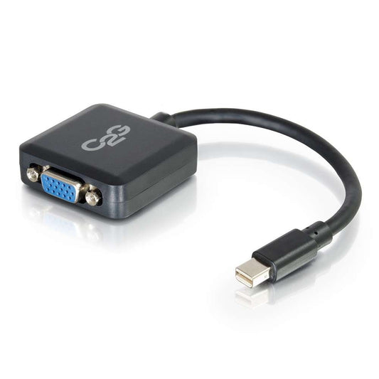 CG54315 - C2G - 8in Mini DisplayPort Male to VGA Female Active Adapter Converter Black