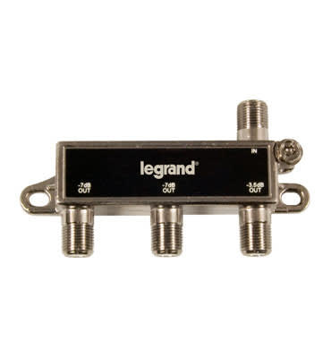 3-Way Digital Cable Splitter with Coax Network Support