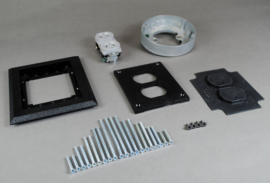 S165BLK - Wiremold - S165BLK Source I Complete Flush Activation in Black