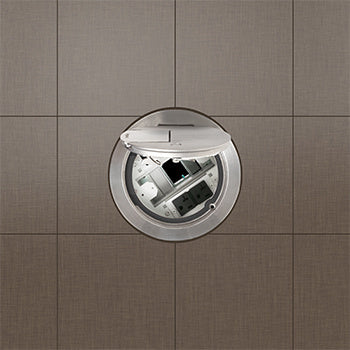6CTHDSS - Wiremold - 6CTHDSS 6 inch Flush Style Heavy Duty Cover Assembly in Stainless Steel