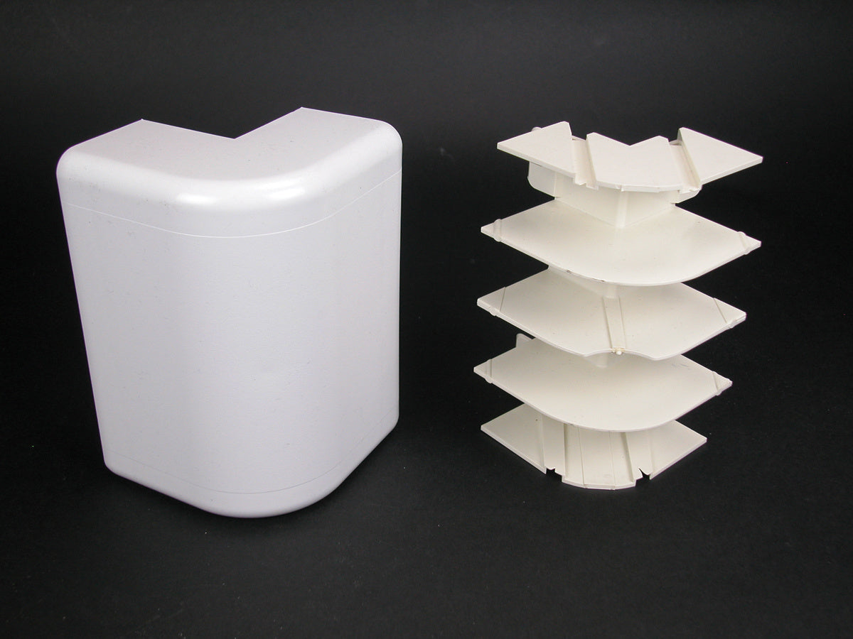 5418-WH - Wiremold - 5418WH 5400 External Elbow Fitting in White