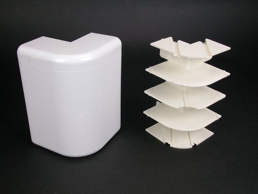 5418-WH - Wiremold - 5418WH 5400 External Elbow Fitting in White