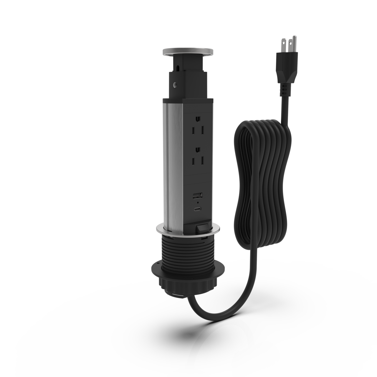 Pop-Up-Tower-Black - Wiremold - Pop Up Tower in Black