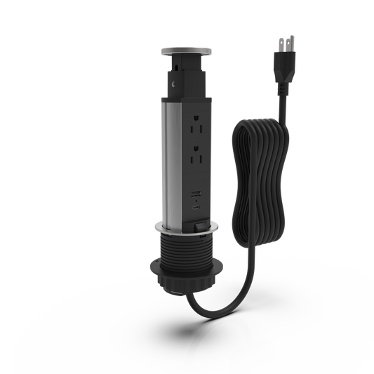 Pop-Up-Tower-Black - Wiremold - Pop Up Tower in Black