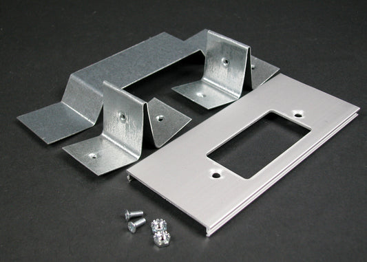 AL3346GO - Wiremold - AL3346GO Offset GFCI Receptacle Cover Plate
