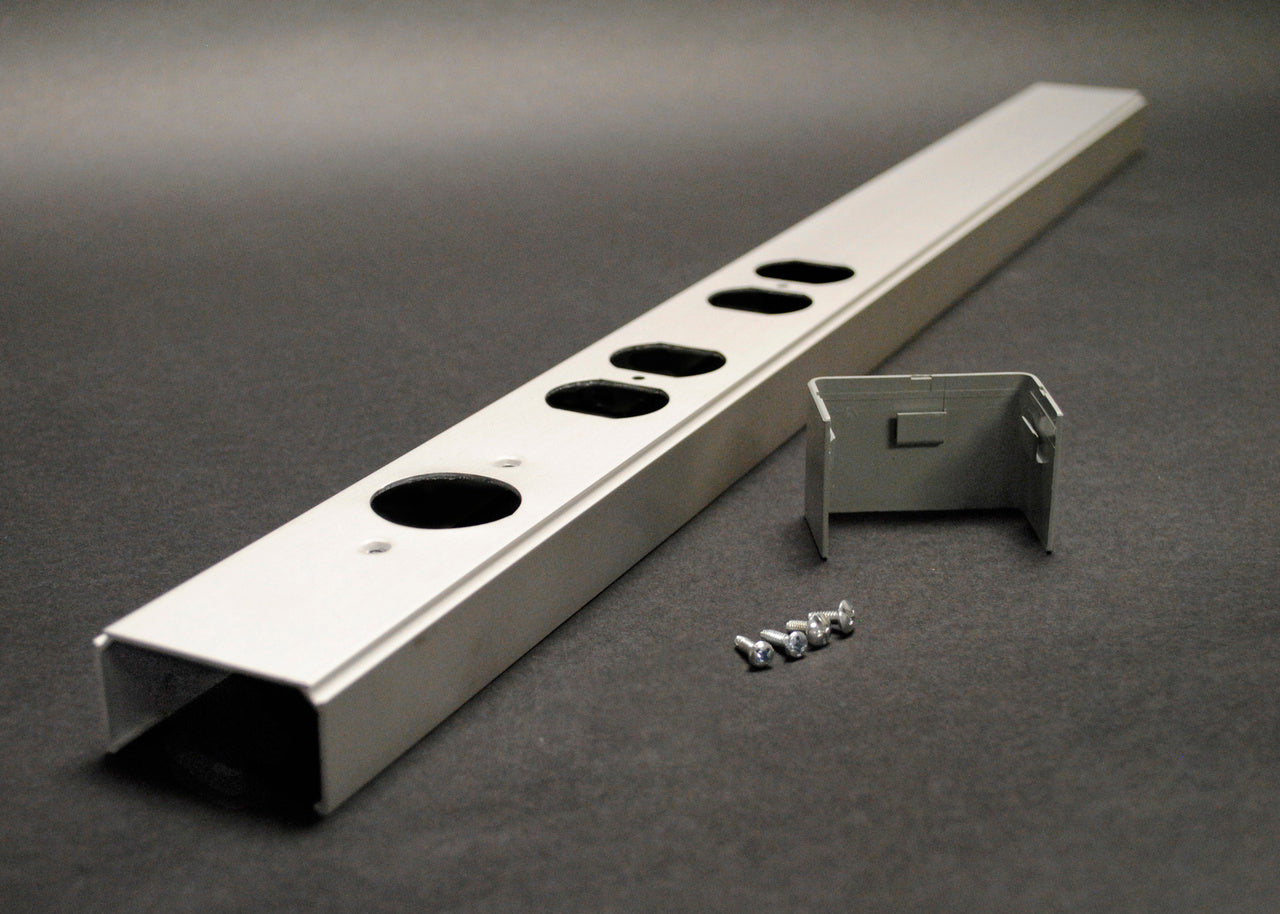 25DTP-A-WH - Wiremold - 25DTPAWH Steel TelePower Pole Cover in White