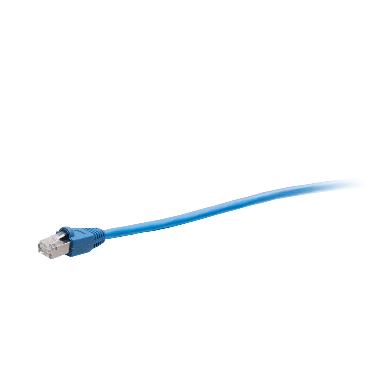 C2G43433 - C2G - 7ft (2.1m) TAA Compliant F-Series Cat5e Snagless Shielded STP Network Cable Blue