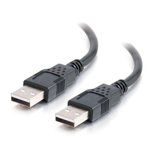 CG28105 - C2G - 1m USB 2.0 A Male to A Male Cable Black 33ft