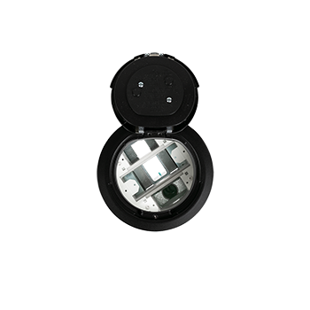 6ATC2BK3H - Wiremold - 6ATC2BK3H 3Hour Fire Classified 6 inch Recessed Unwired Surface Style PokeThru Assembly in Black