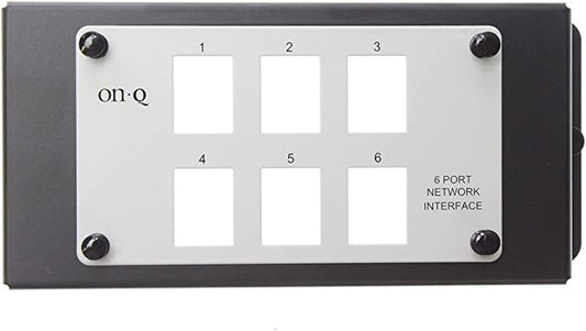 AC1001 - On-Q - 6 Port Unpopulated Network Interface Module