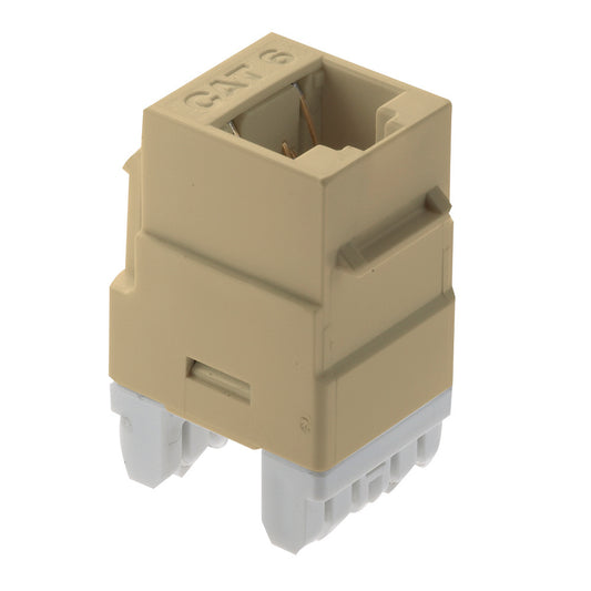 WP3460LA - On-Q - Cat6 RJ45 Keystone Insert in Light Almond