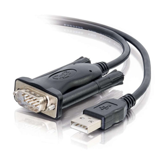 CG26887 - C2G - 5ft USB to DB9 Male Serial RS232 Adapter Cable