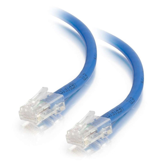 CG25151 - C2G - 2ft Cat5e Non-Booted Unshielded UTP Ethernet Network Patch Cable Blue