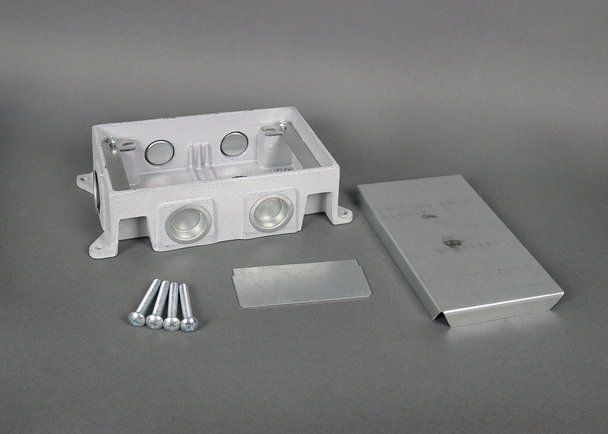 880CM2-1 - Wiremold - 880CM21 Omnibox Shallow CastIron Floor Box