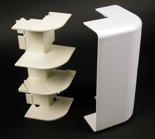 5518-WH - Wiremold - 5518WH 5500 External Elbow Fitting in White
