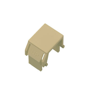 WP3455IV - On-Q - Blank Keystone Inserts in Ivory 10 Pack