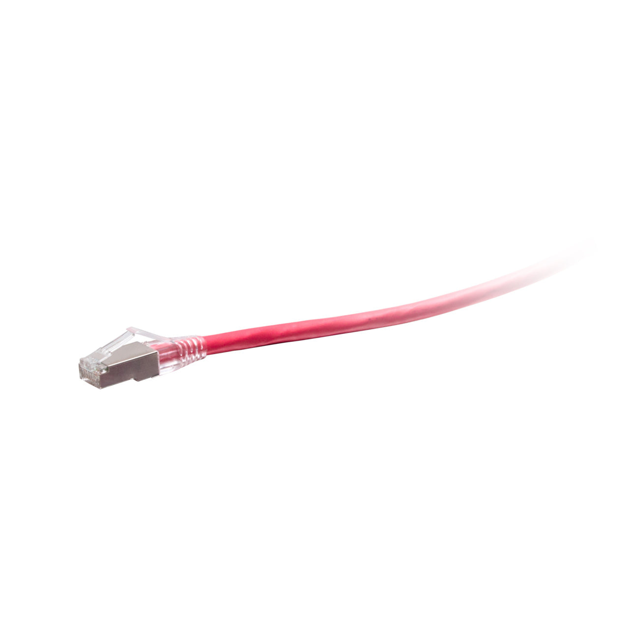 C2G43885 - C2G - 10ft (3m) TAA Compliant F-Series Cat6a Snagless Shielded STP Network Cable Red