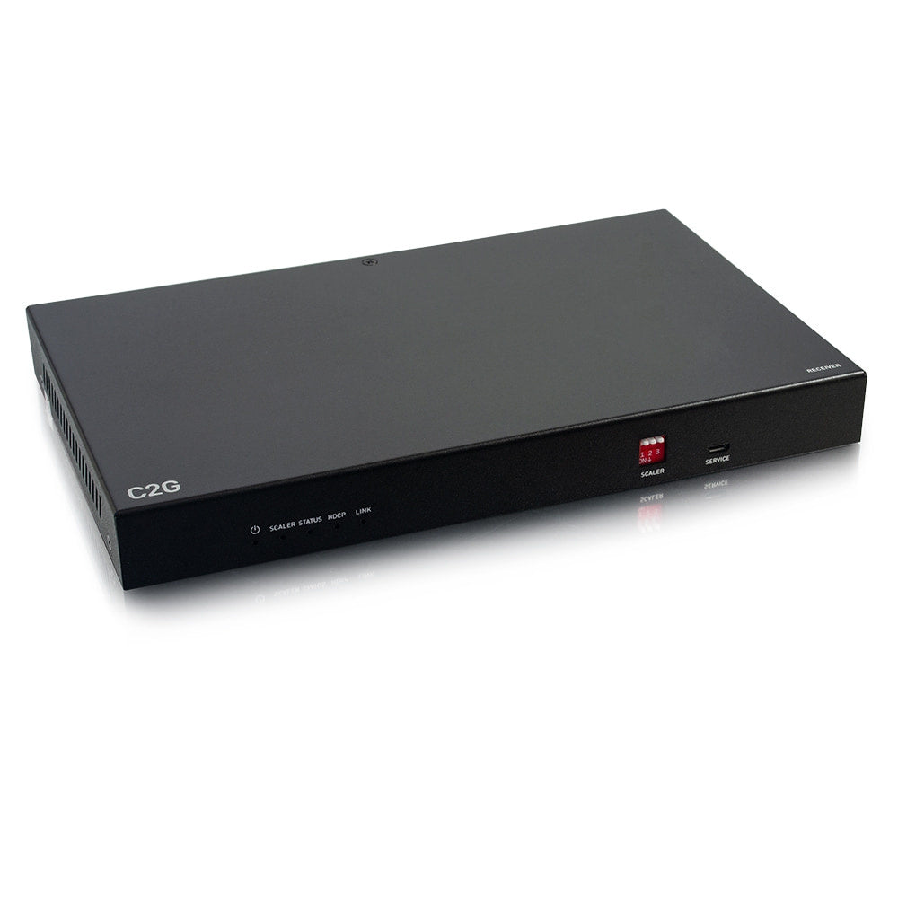 C2G30016 - C2G - HDMI HDBaseT RS232 and IR over Cat Extender Box Scaling Receiver 4K 60Hz