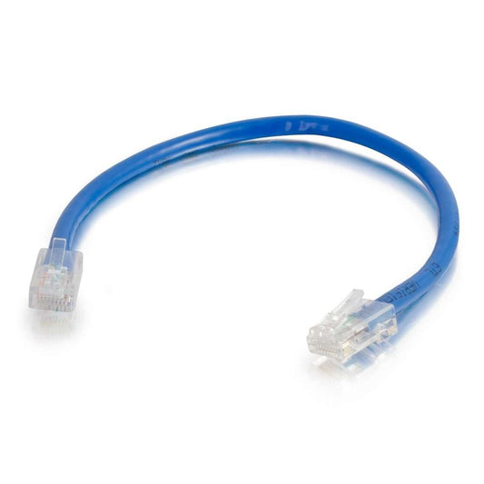 CG04085 - C2G - 1ft Cat6 Non-Booted Unshielded UTP Ethernet Network Patch Cable Blue