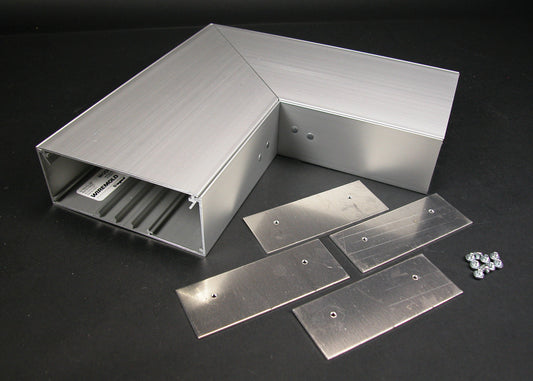 AL5211 - Wiremold - AL5211 Large MultiChannel Raceway Flat Elbow Fitting