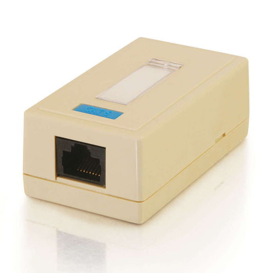 CG03835 - C2G - 1 Port Cat5E Surface Mount Box White