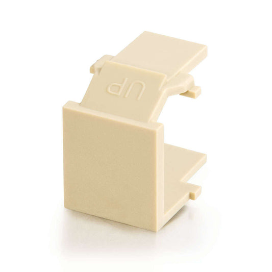 CG03810 - C2G - SnapIn Blank Keystone Insert Module Ivory