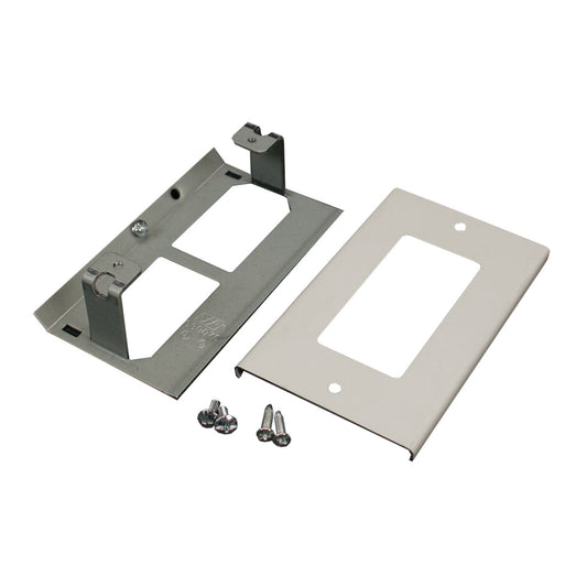 V3048R - Wiremold - V3048R 3000 Rectangular Decorator Receptacle Cover Fitting in Ivory