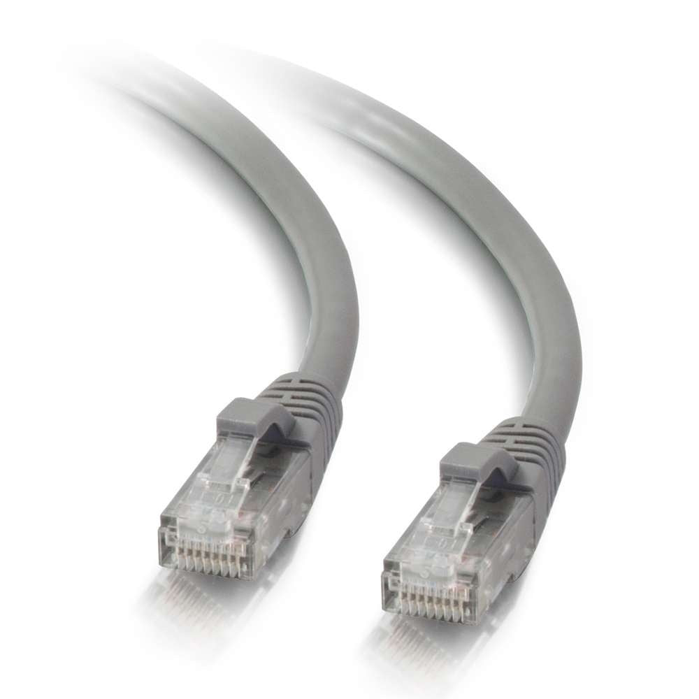 CG00931 - C2G - 6 Inch Cat5e Snagless Unshielded UTP Ethernet Network Patch Cable Gray