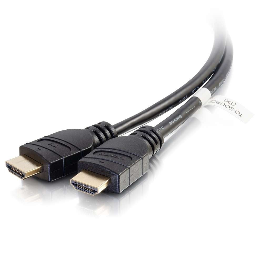 CG41412 - C2G - 15ft (46m) C2G Plus Series Active High Speed HDMI Cable 4K 60Hz InWall CL3Rated