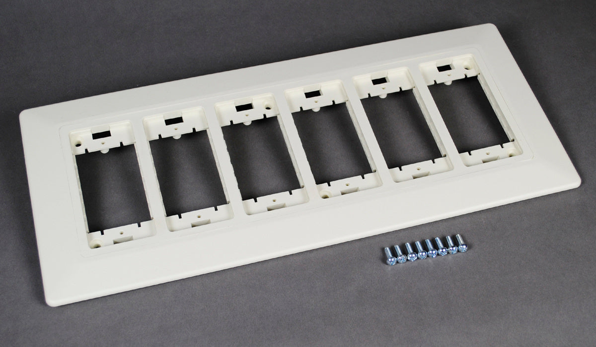 WSC07-6AWH - Wiremold - WSC076AWH WallSource Device Mounting Bracket and Trim Ring in White