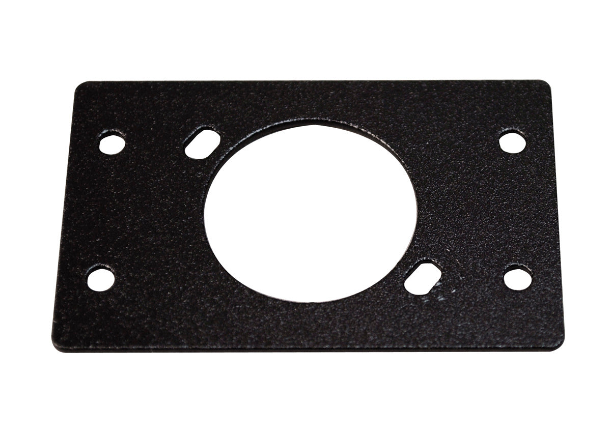AV9016BK - Wiremold - AV9016BK XLR Pane Mount Plate in Black