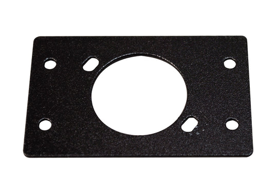 AV9016BK - Wiremold - AV9016BK XLR Pane Mount Plate in Black