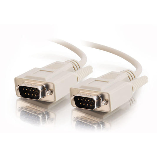 CG09449 - C2G - 10ft DB9 M/M Serial RS232 Cable Beige