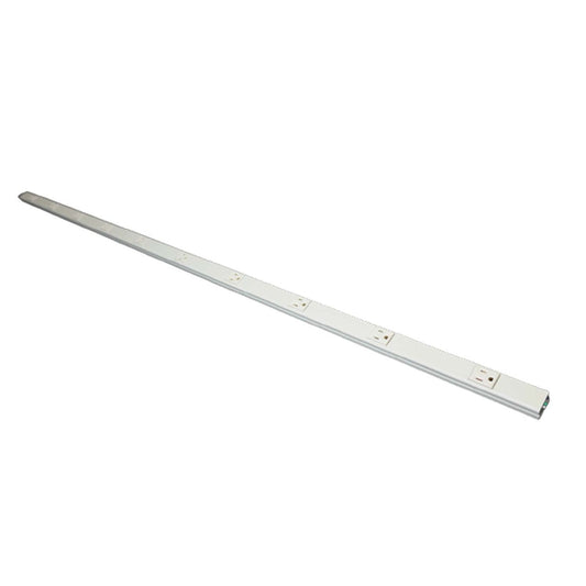 WH20GB306 - Wiremold - WH20GB306 Steel Plugmold Multioutlet system in White