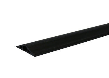 BK1200-5 - Wiremold - BK12005 Nonmetallic Pancake Overfloor Raceway 5 ft in Black