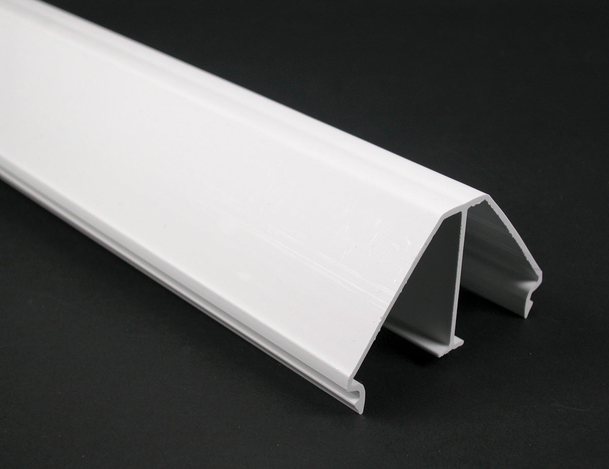 MXN2A08V - Wiremold - MXN2A08V 5400 Corner Drop Raceway Base and Cover Fitting in Ivory
