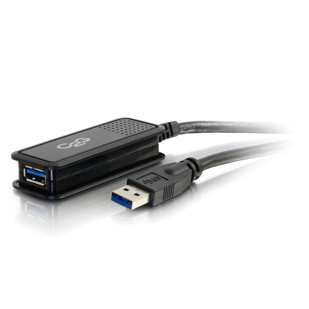 CG39939 - C2G - 5m USB 3.0 USB-A Male to USB-A Female Active Extension Cable