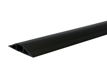 BK1400-10 - Wiremold - BK140010 Nonmetallic Pancake Overfloor Raceway 10 ft in Black