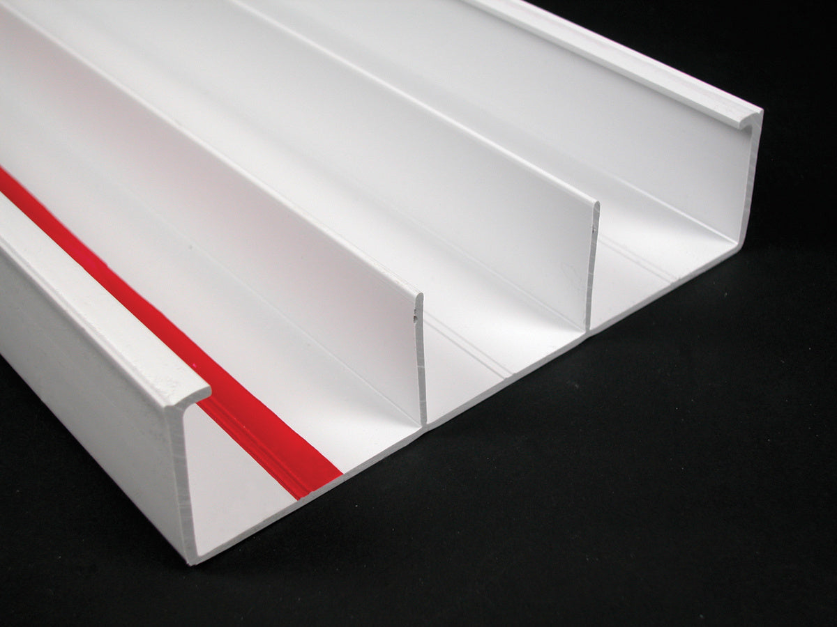 5500BD3-WH - Wiremold - 5500BD3WH 5500 Divided Raceway Base in White
