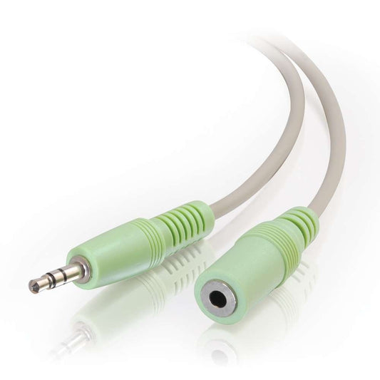 CG27408 - C2G - 6ft 3.5mm M/F Stereo Audio Extension Cable PC99 ColorCoded
