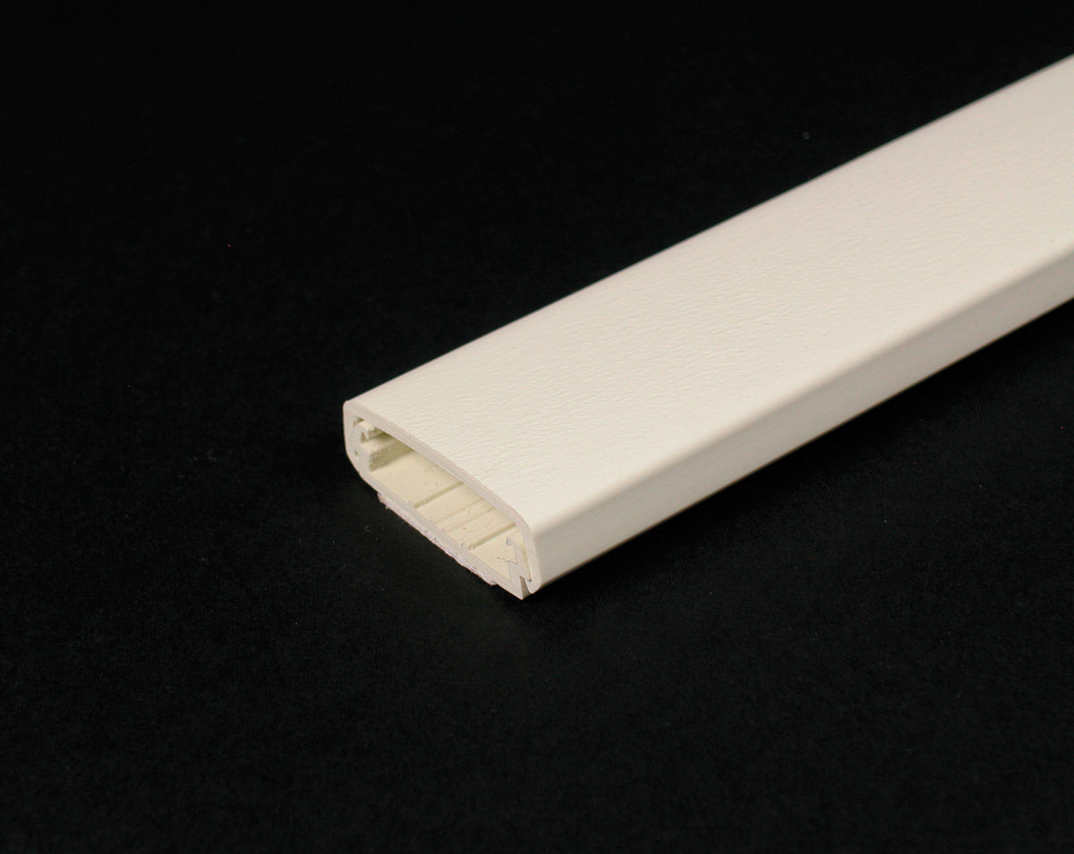 800BAC - Wiremold - 800BAC Raceway Base and Cover in Ivory