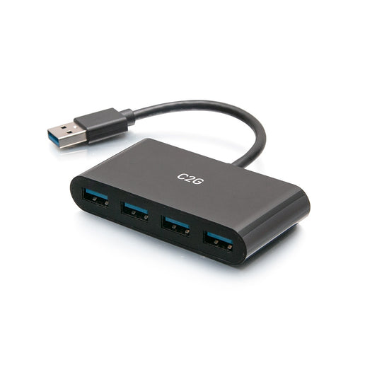 C2G54461 - C2G - 4 Port USB-A 30 Hub SuperSpeed USB 5Gbps