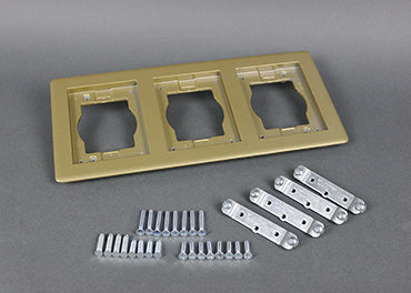 837TCAL-AL - Wiremold - 837TCALAL Carpet and Tile Flange in Aluminum