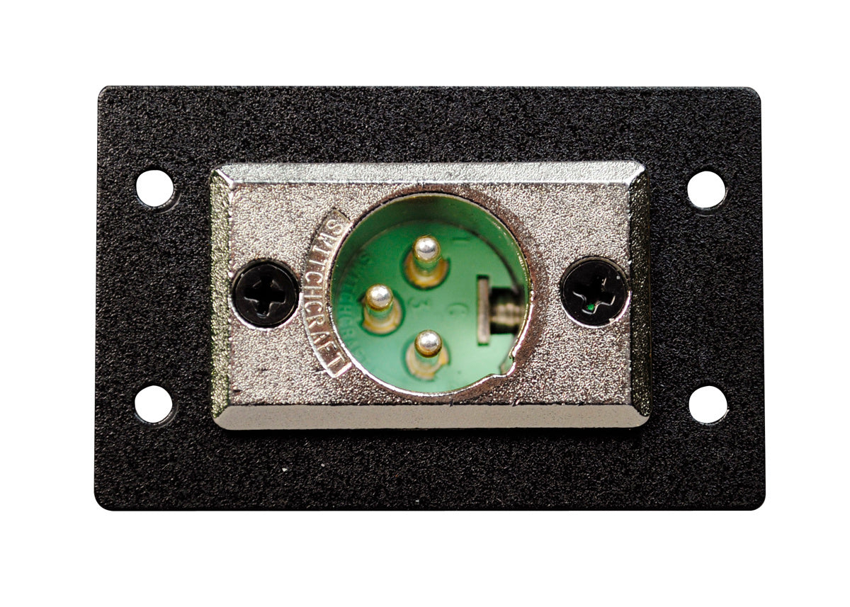 AV8008BK - Wiremold - AV8008BK XLR 3pin Male to Solder Cups in Black