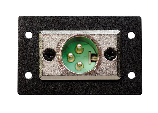 AV8008BK - Wiremold - AV8008BK XLR 3pin Male to Solder Cups in Black