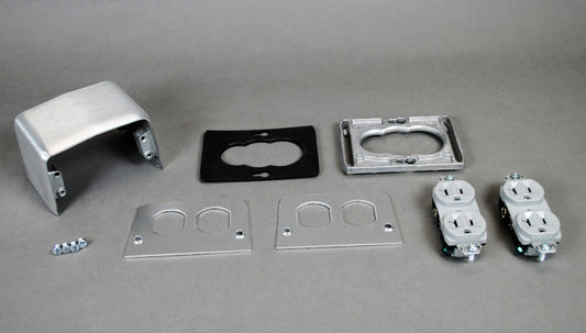 525I - Wiremold - 525I FourPiece Power Service Fitting