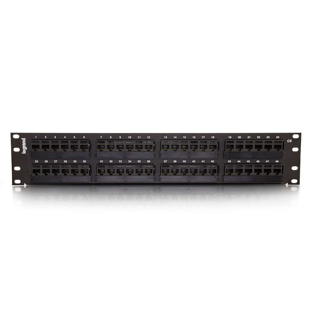 CG37200 - C2G - 48 Port Cat6 110Type Patch Panel