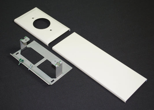 30TP-A - Wiremold - 30TPA Single Receptacle Cover in Ivory
