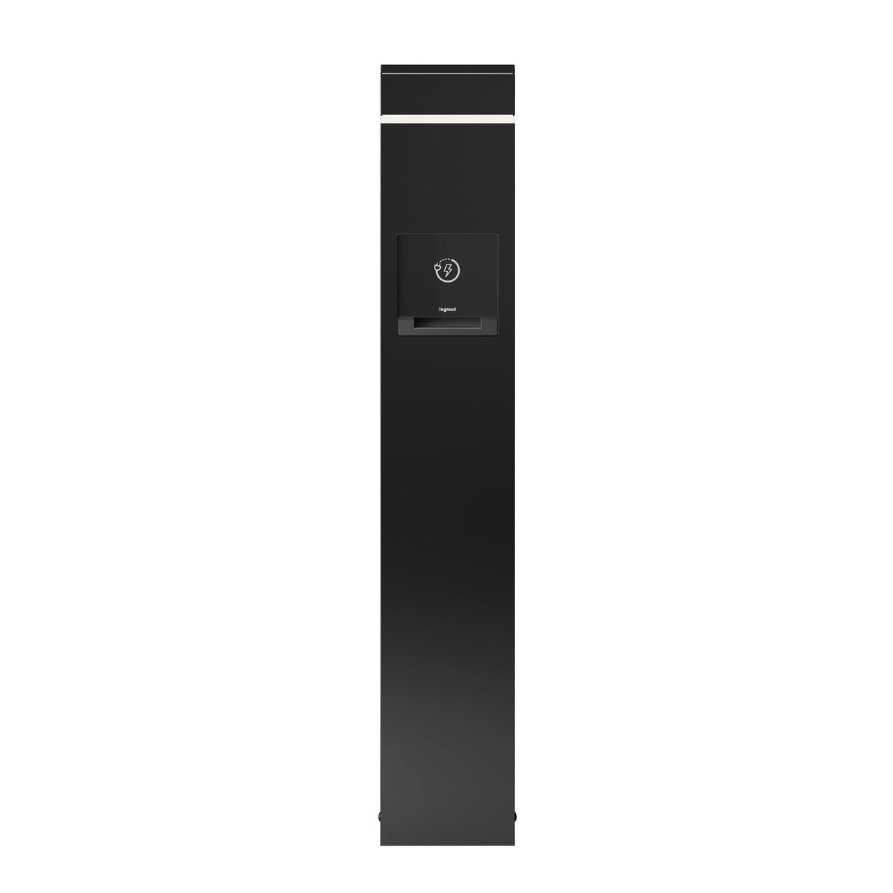 XCSAL3G-BK - Wiremold - XCSAL3GBK Three Gang Unwired Charging Station with Accent Light in Black
